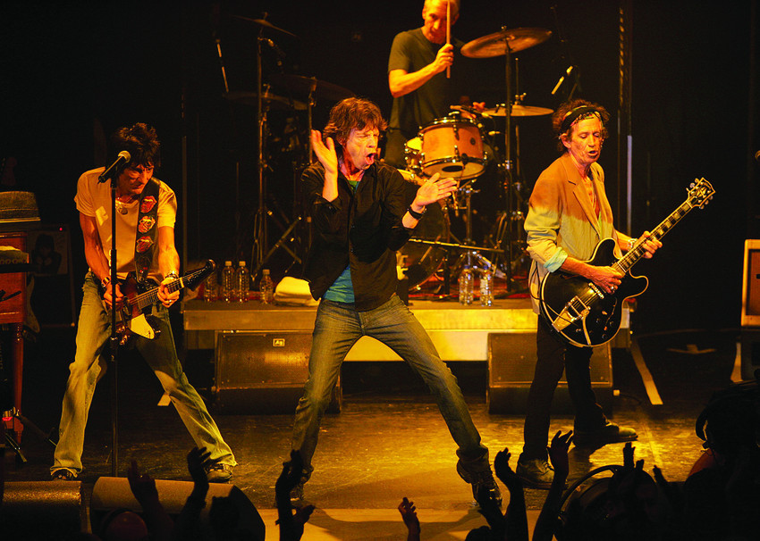 The Rolling Stones spielten am 8.12.2012 ihre dritte "50 & Counting"-Jubiläumsshow, diesmal in New York